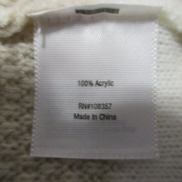 a.n.a. top/sweater NEW with tags lightweight tan & cream knit pullover size 3x - Picture 3 of 11